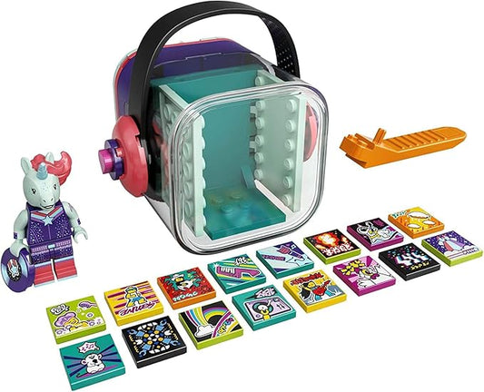 Lego VIDIYO Unicorn DJ Beatbox 43106 Building Kit with Minifigure; Creative Kids Will Love Producing Music Videos Full of Songs, Dance Moves and Special Effects, New 2021 (84 Pieces)