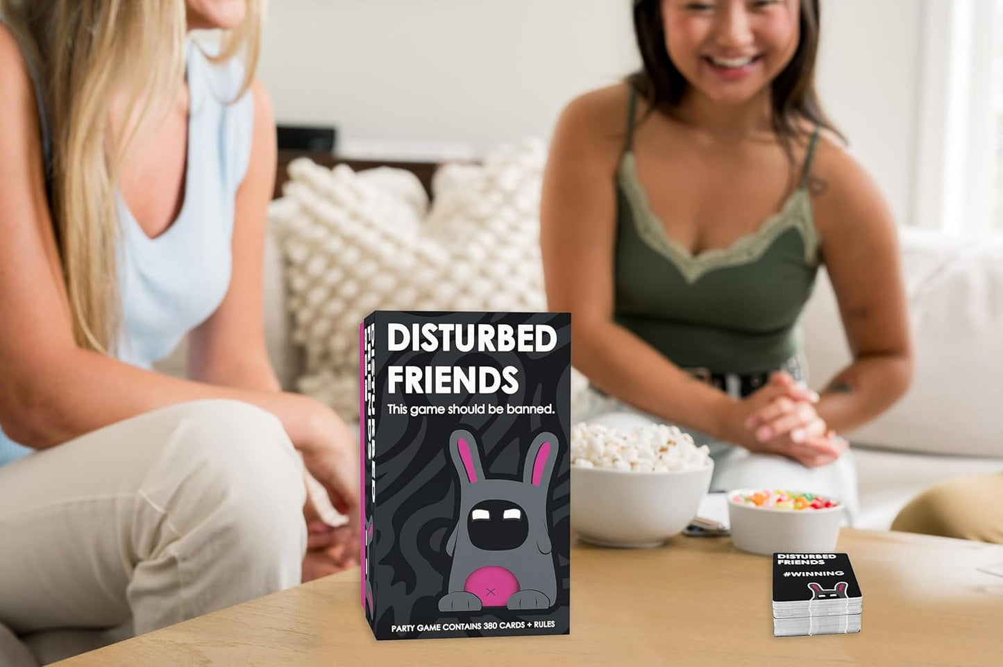 Disturbed Friends This Game Should Be Banned Card Game