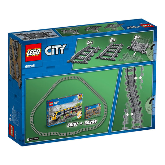 Lego 60205 | 8 x Flexible Tracks