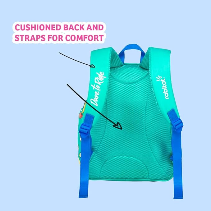 Rabitat School Bags Smash Unisex School Bag – Fun & Durable Backpack for Kids (4-8 Years)