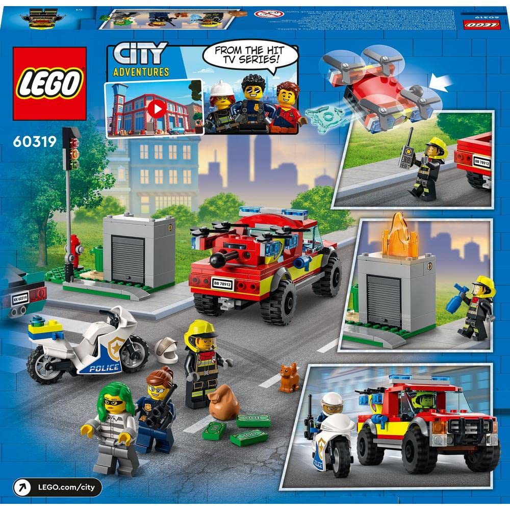 LEGO 60319 City Fire Rescue &amp; Police Chase