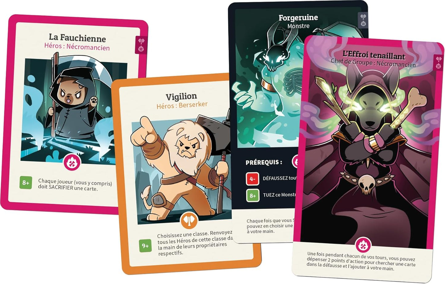 Here to Slay Berserker & Necromancer Expansion Board Game
