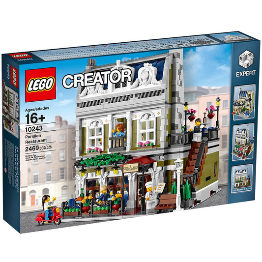 LEGO Creator Expert 10243 Parisian Restaurant – Modular Building Set

