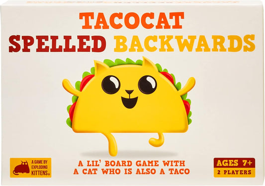 Tacocat Spelled Backwards Board Game
