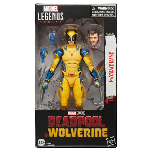 Marvel Legends 6-inch Wolverine Action Figure – Deadpool collectible for adults

