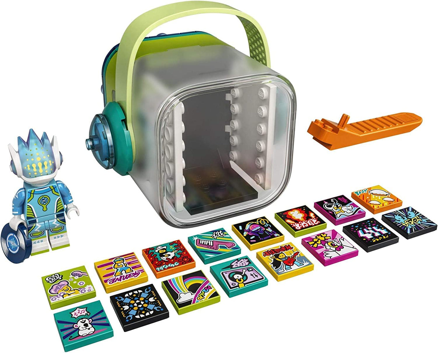 Lego VIDIYO Alien DJ Beatbox 43104 Building Kit with Minifigure; Creative Kids Will Love Producing Music Videos Full of Songs, Dance Moves and Special Effects, New 2021 (73 Pieces)