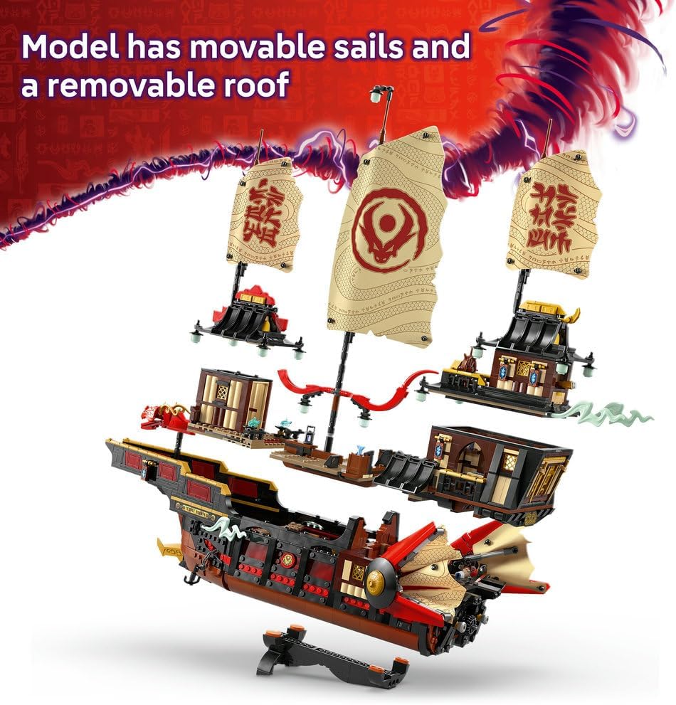 LEGO 71848 NINJAGO The Temple Bounty Building Set (2387 Pieces)