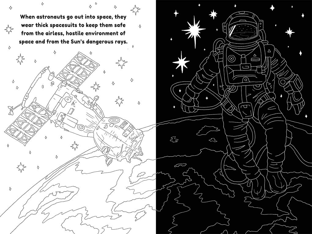 Scratch & Colour: Space – Explore the Cosmos in Vibrant Colors! (Hardcover by Autumn)