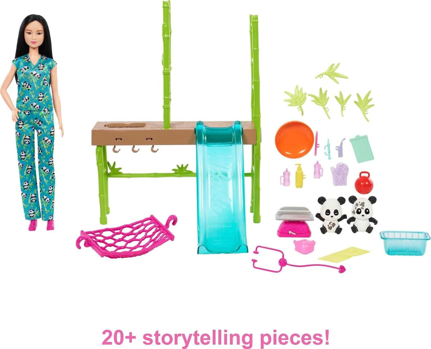 Barbie Doll (Panda Care & Rescue Set)
