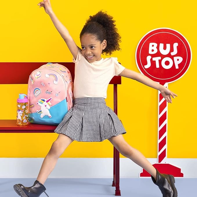 Rabitat Smash Unisex School Bag | Kids Backpack for Girls, Boys - 4 to 8 Years Age