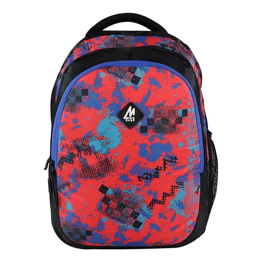 Mike Bags Trio School Bags – 17L | Stylish & Durable Red Backpack