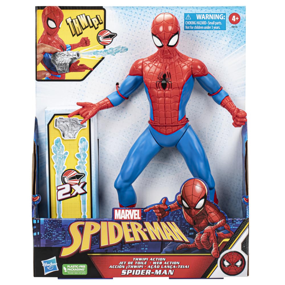 Marvel Spider-Man Thwip Action Figure 13-Inch
