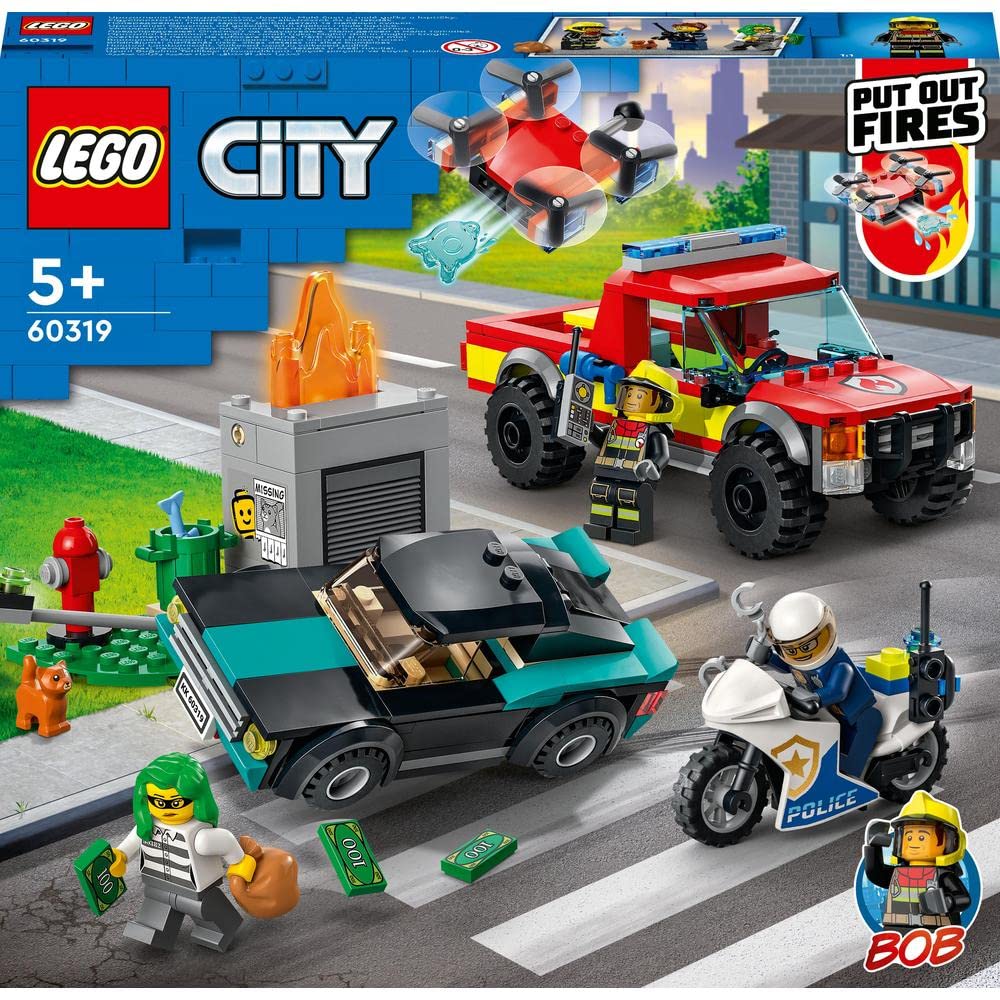 LEGO 60319 City Fire Rescue &amp; Police Chase