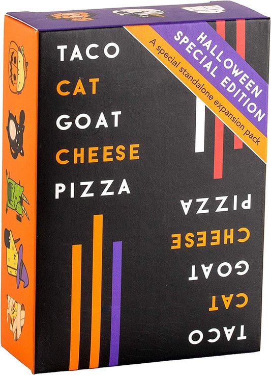 Taco Cat Goat Cheese Pizza Halloween Edition Board Game