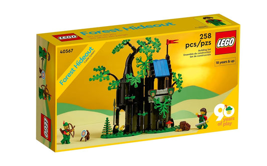 LEGO 40567 Forestmen Forest Hideout collectible display set with 258 pieces