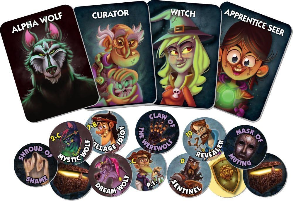 Bezier Games One Night Ultimate Werewolf Daybreak Card Game