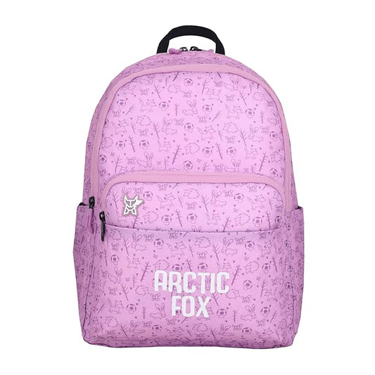 Arctic Fox Cuba Black 21 Liters School Backpack for Boys and Girls