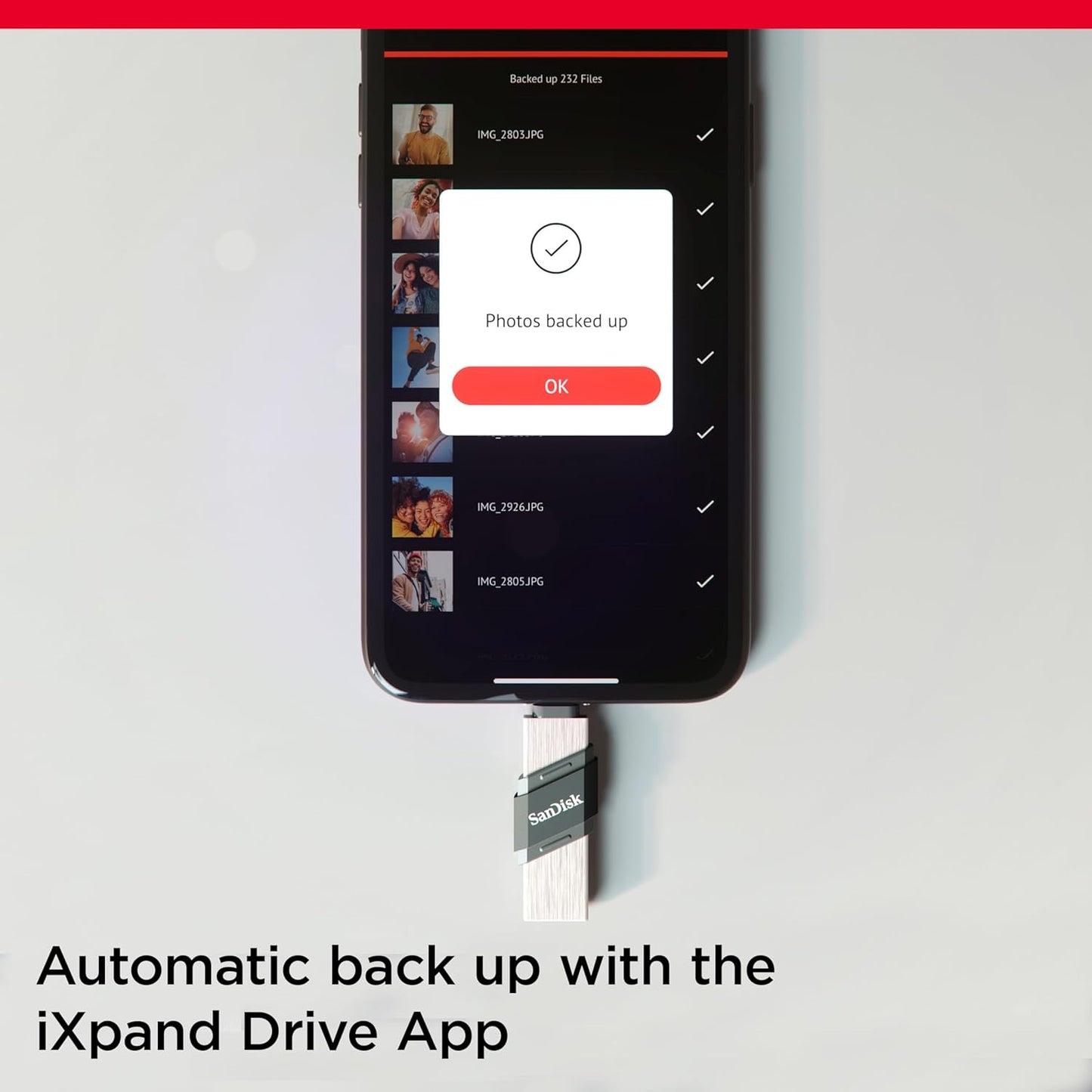 SanDisk 128 iXpand USB 3.0 Flash Drive Flip  for iOS and Windows, Metalic