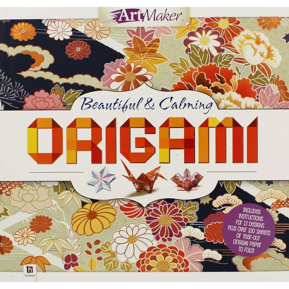 ArtMaker: Beautiful & Calming Origami – Fold Your Way to Peace (By Hinkler)