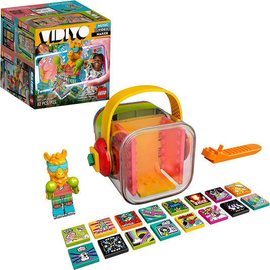 LEGO 43105 VIDIYO Party Llama BeatBox – Music Video Maker Set with Minifigure (82 Pieces)