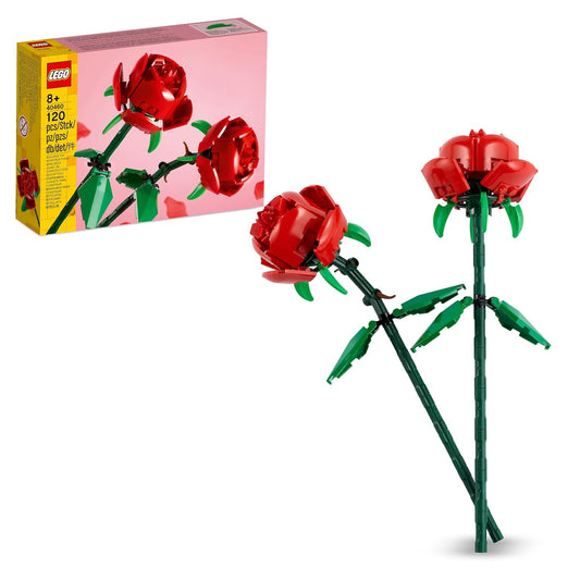 LEGO 40460 Iconic Rose – 120 Pieces Floral Building Set