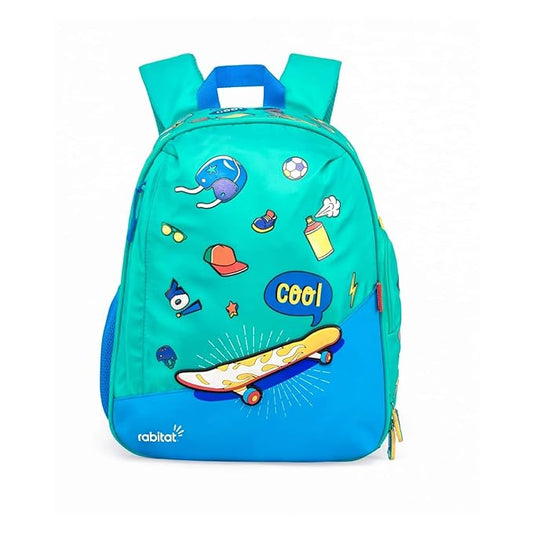Rabitat School Bags Smash Unisex School Bag – Fun & Durable Backpack for Kids (4-8 Years)