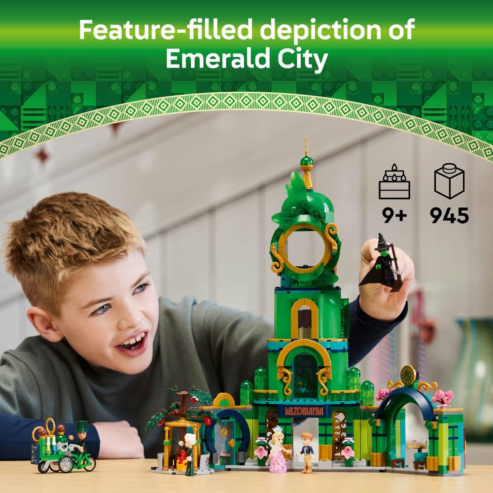 LEGO Wicked Welcome to Emerald City Collectible Toy 75684 (945 Pieces)