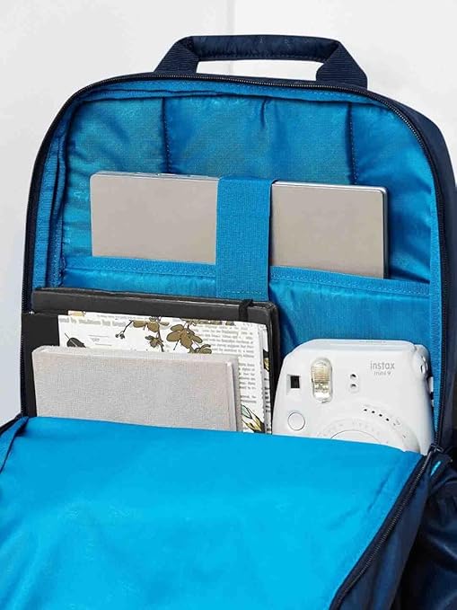 Wildcraft Evo 45L Laptop & School Backpack (12962) – Mosaic Navy | Spacious, Durable & Travel-Ready with Rain Cover