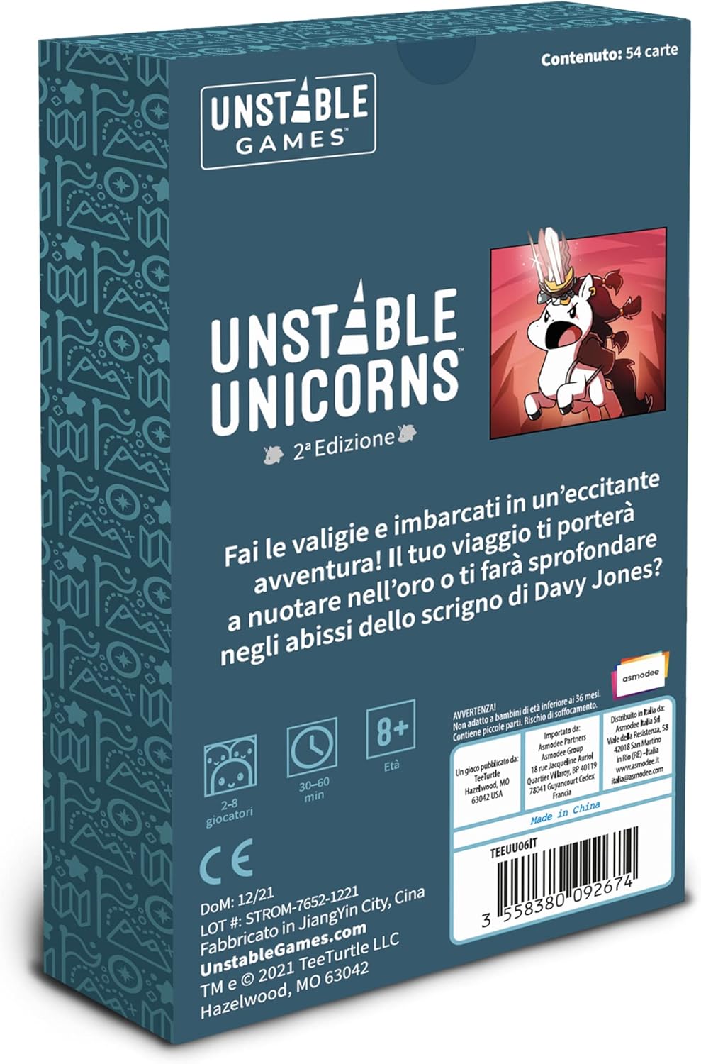 Unstable Unicorns: Adventures Expansion Pack Card Game