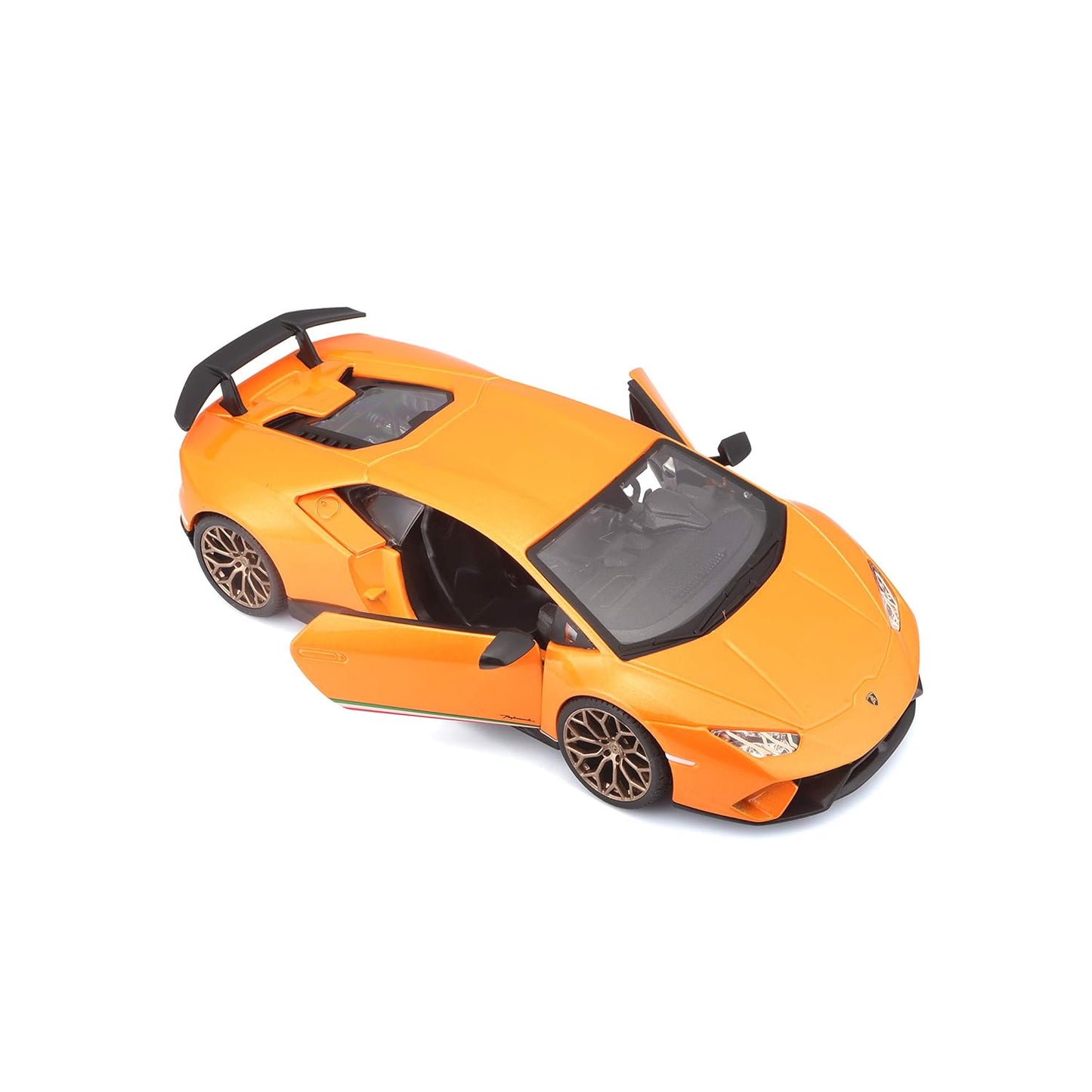 Bburago Lamborghini Huracan Performante, Die Cast, 1: 24 Scale (Metallic Orange)