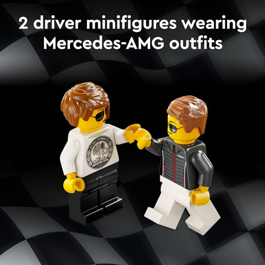 Lego 76924 Speed Champions Set: 76924 Mercedes-AMG G 63 &amp; Mercedes-AMG SL 63 (808 Pieces)