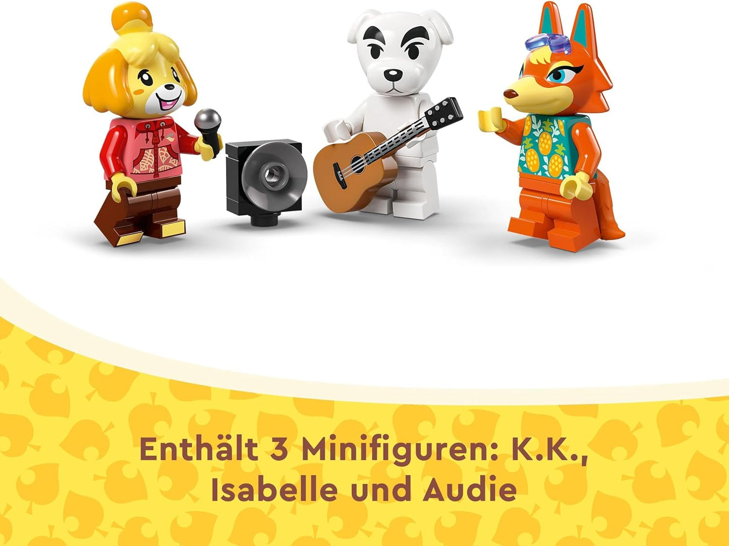 LEGO 77052 Animal Crossing K.K.'s Concert at the Plaza Building Set (550 Pieces)