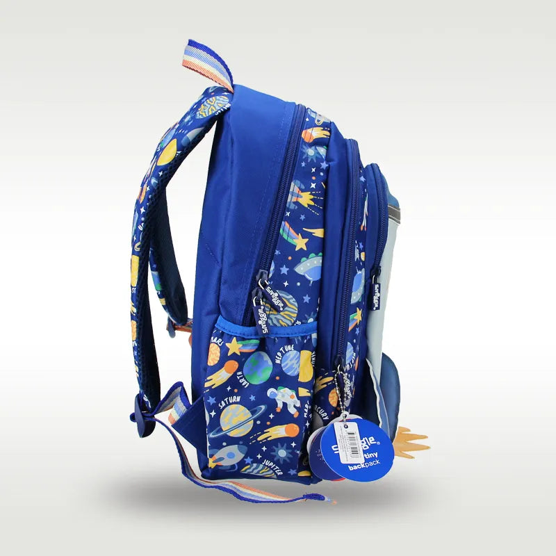 Smiggle School Bag : Rocket Colorful & Stylish 14 Inch Backpack for Kids