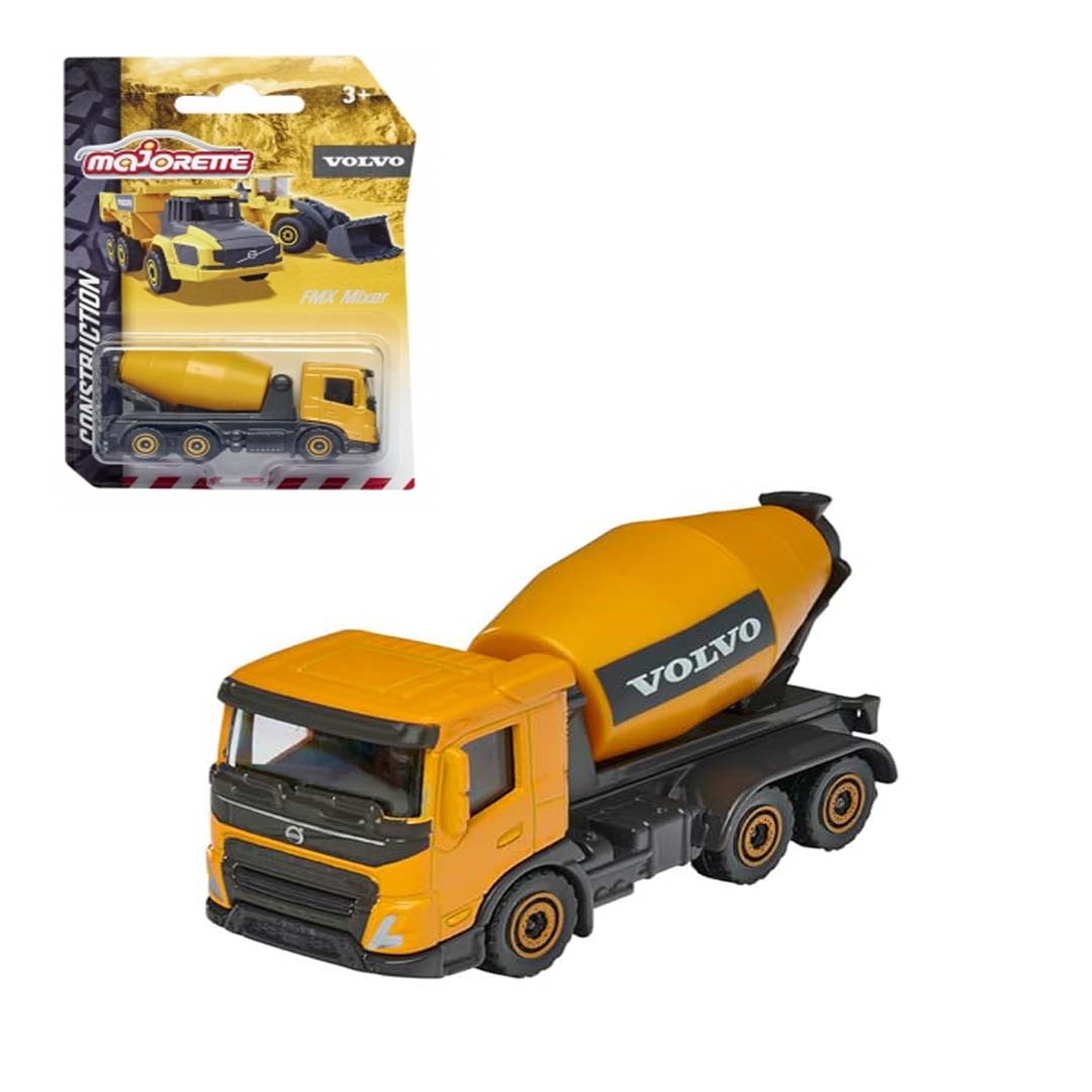 Majorette Volvo Construction Series – Single Pack Die-Cast Vehicle Playset