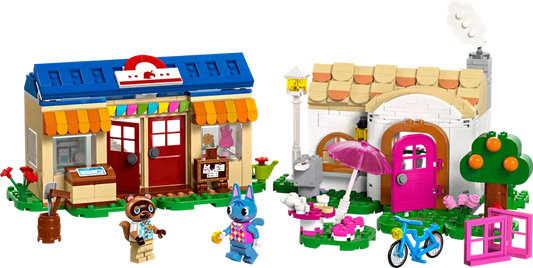 LEGO 77050 Animal Crossing Nook’s Cranny & Rosie's House Building Set (535 Pieces)