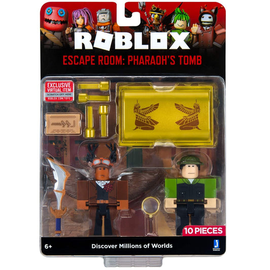 Roblox Action Collection: Escape Room – The Pharaoh’s Tomb Game Pack with Exclusive Virtual Item