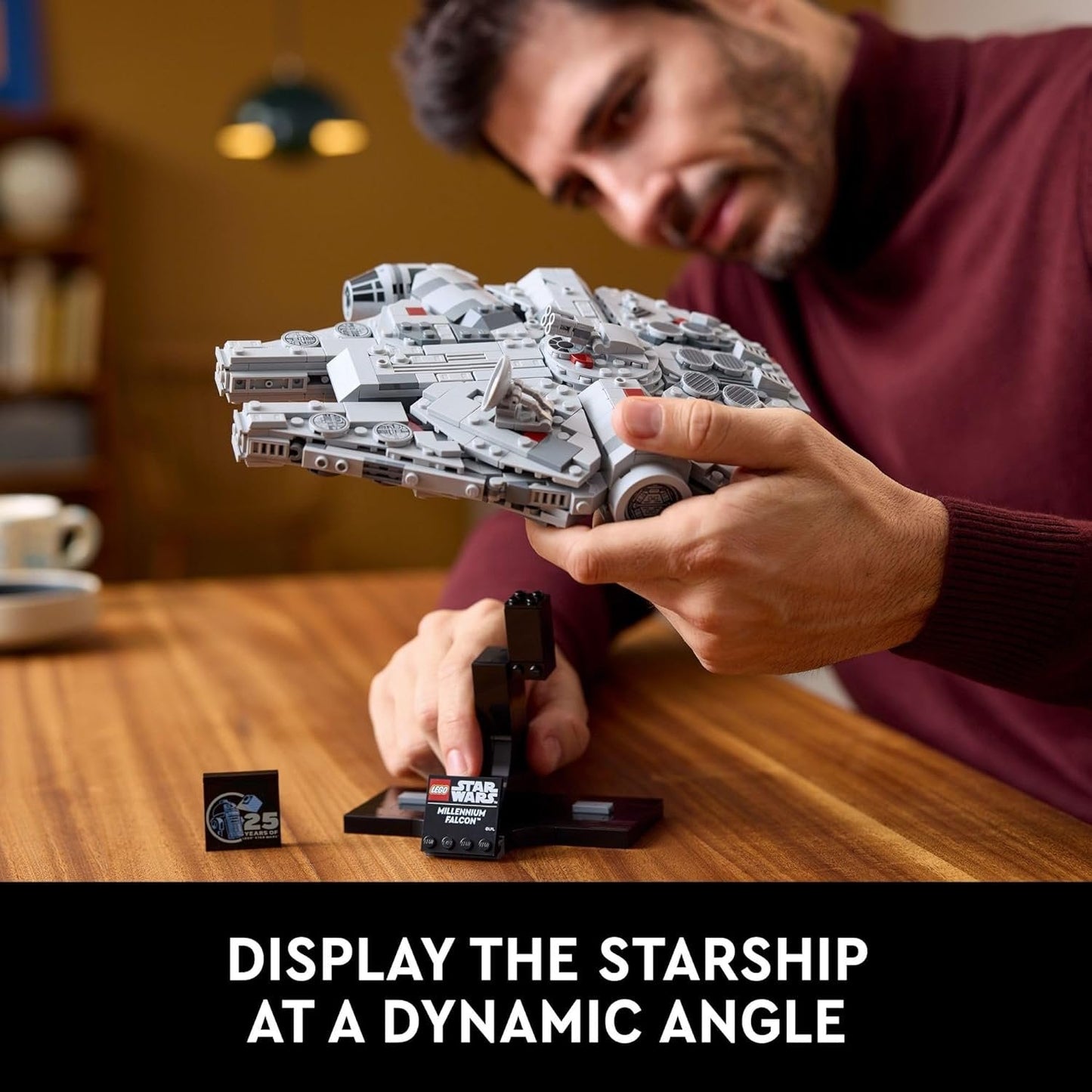 LEGO 75375 Starship Model for Home Décor (921 Pieces)