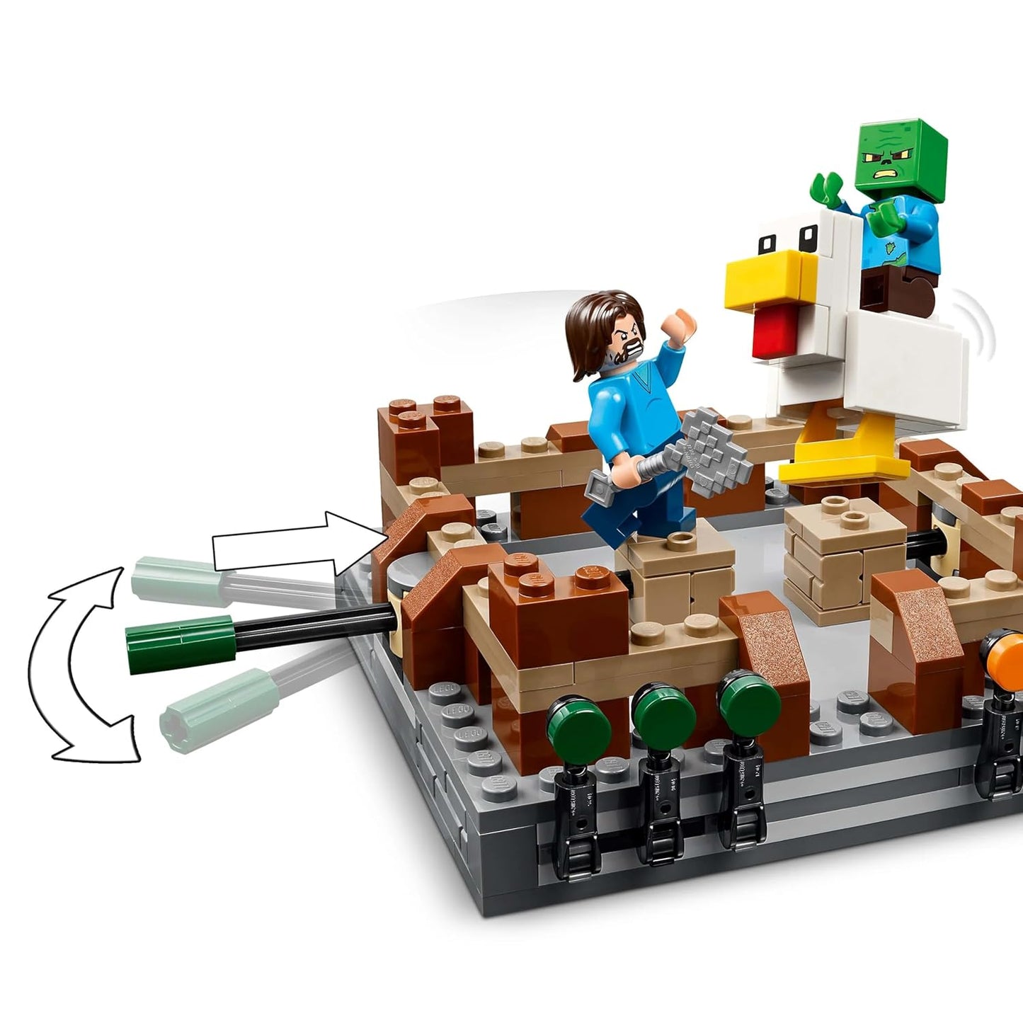 LEGO Minecraft Woodland Mansion Fighting Ring Gamer Toy with Mob Figures 21272 Building Blocks Toys for 10+ Gift for Boys and Girls