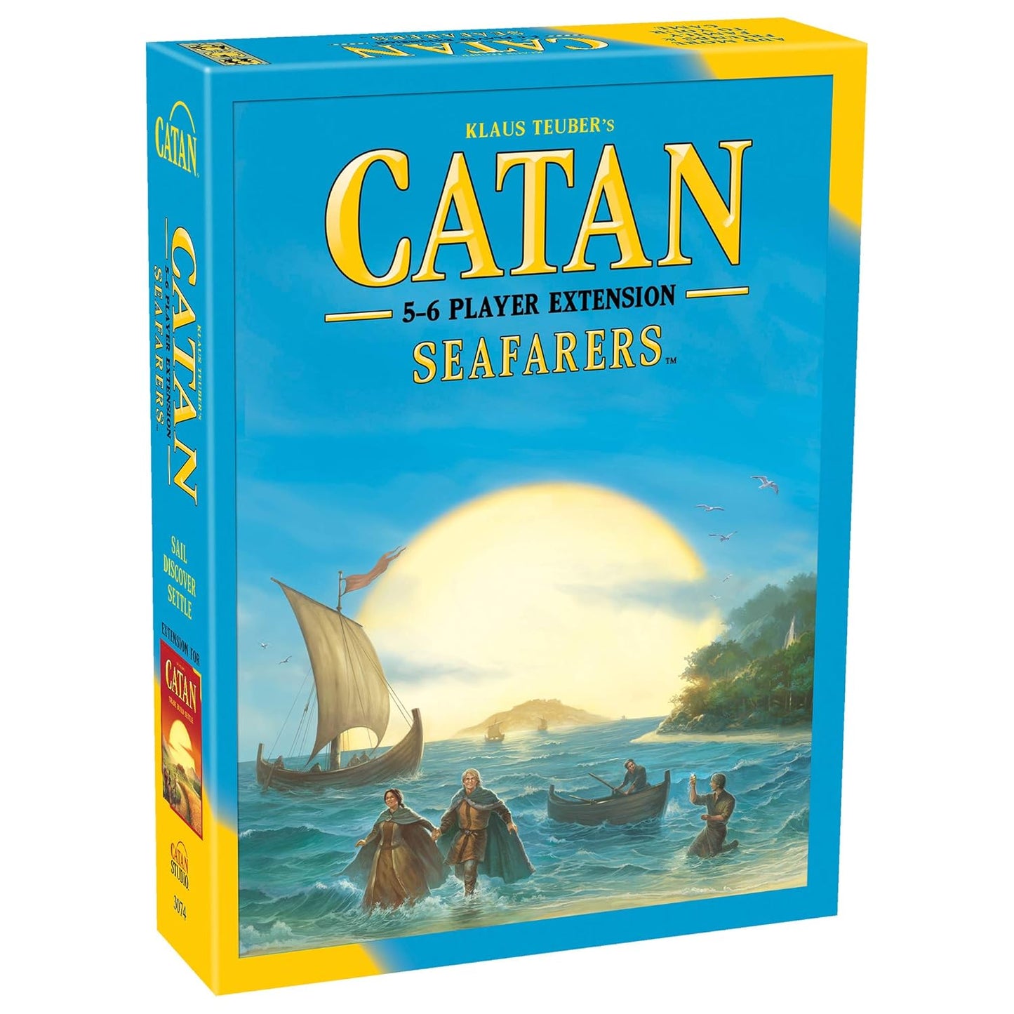 Catan Seafarers 5 and 6 Player Extension Board Game