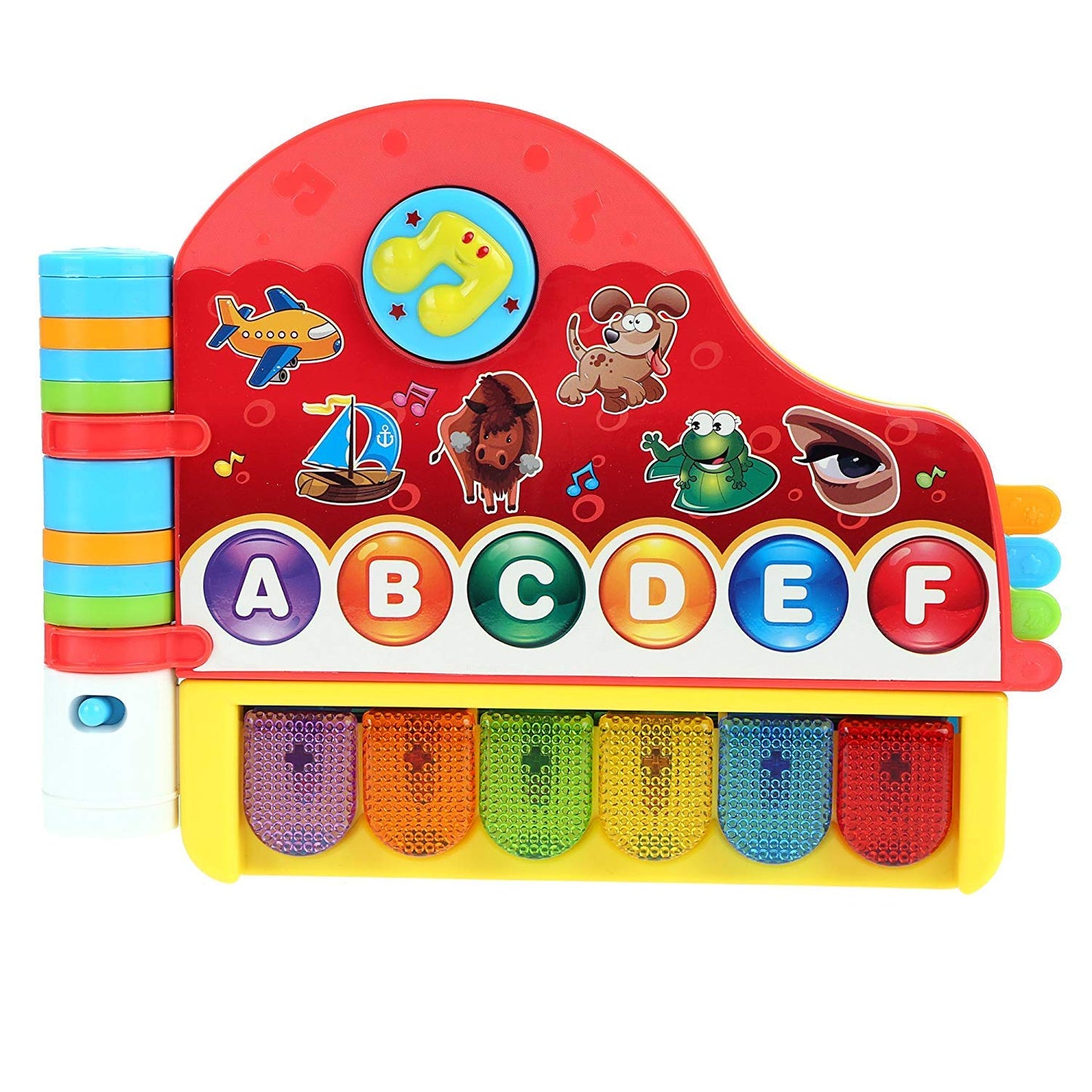 Phonics Piano for Kids – Infant Learning Toy with Lights, Music, and ABC Keys | Musical Instrument Gift for Toddlers Ages 18+ Months