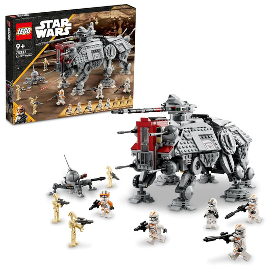 LEGO 75337 Star Wars AT-TE Walker – 1,082 Pieces, Detailed Building Set