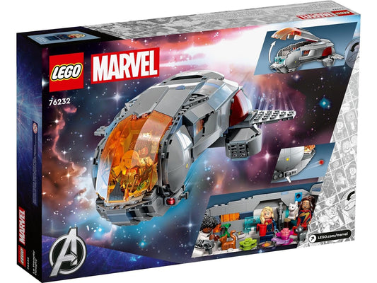 LEGO Marvel The Hoopty (76232) set with a detailed vehicle, mini-figures, and accessories for Marvel fans to enjoy action-packed play.