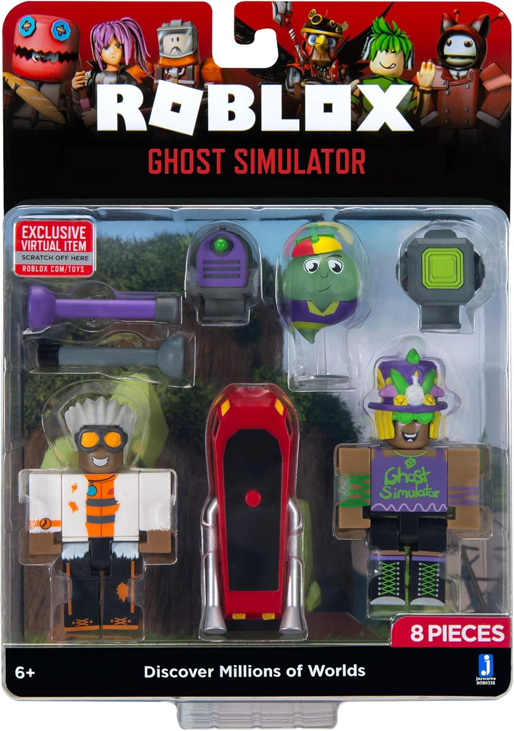 Roblox Action Collection - Ghost Simulator Game Pack [Includes Exclusive Virtual Item]