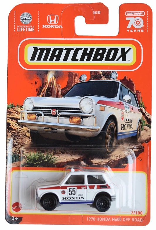 Matchbox 1970 Honda N600 Off Road, White