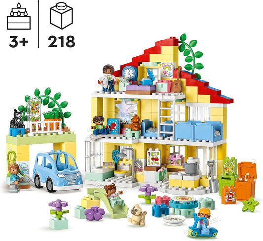 LEGO 10994 DUPLO My Town The Family House 3-in-1 Building Set (1083 Pieces)