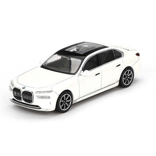 Mini GT BMW i7 xDrive60 Mineral White
