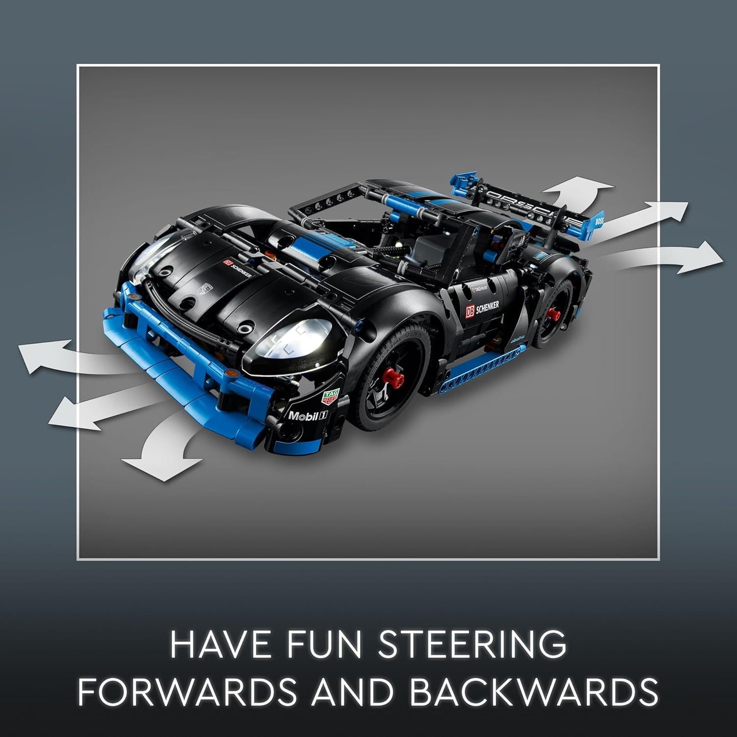 LEGO Technic Porsche GT4 e-Performance Race Car Toy 42176 Building Blocks Toys for 10+