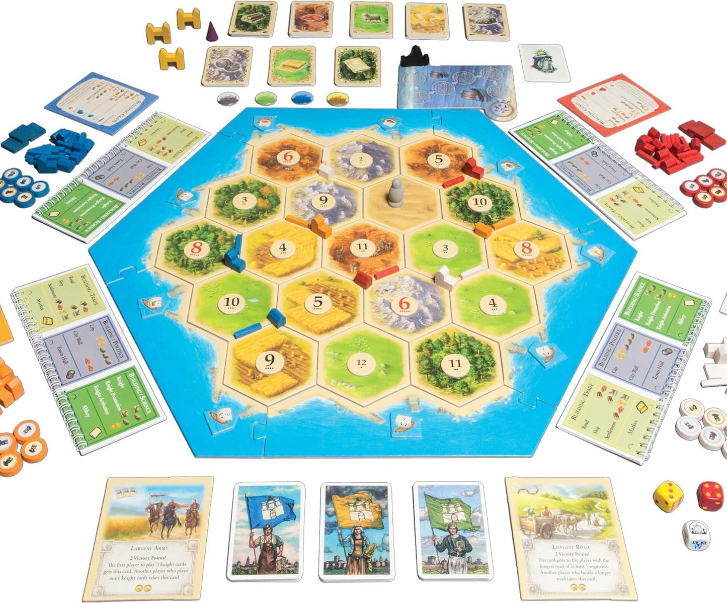 Catan: Cities & Knights Expansion Board Game