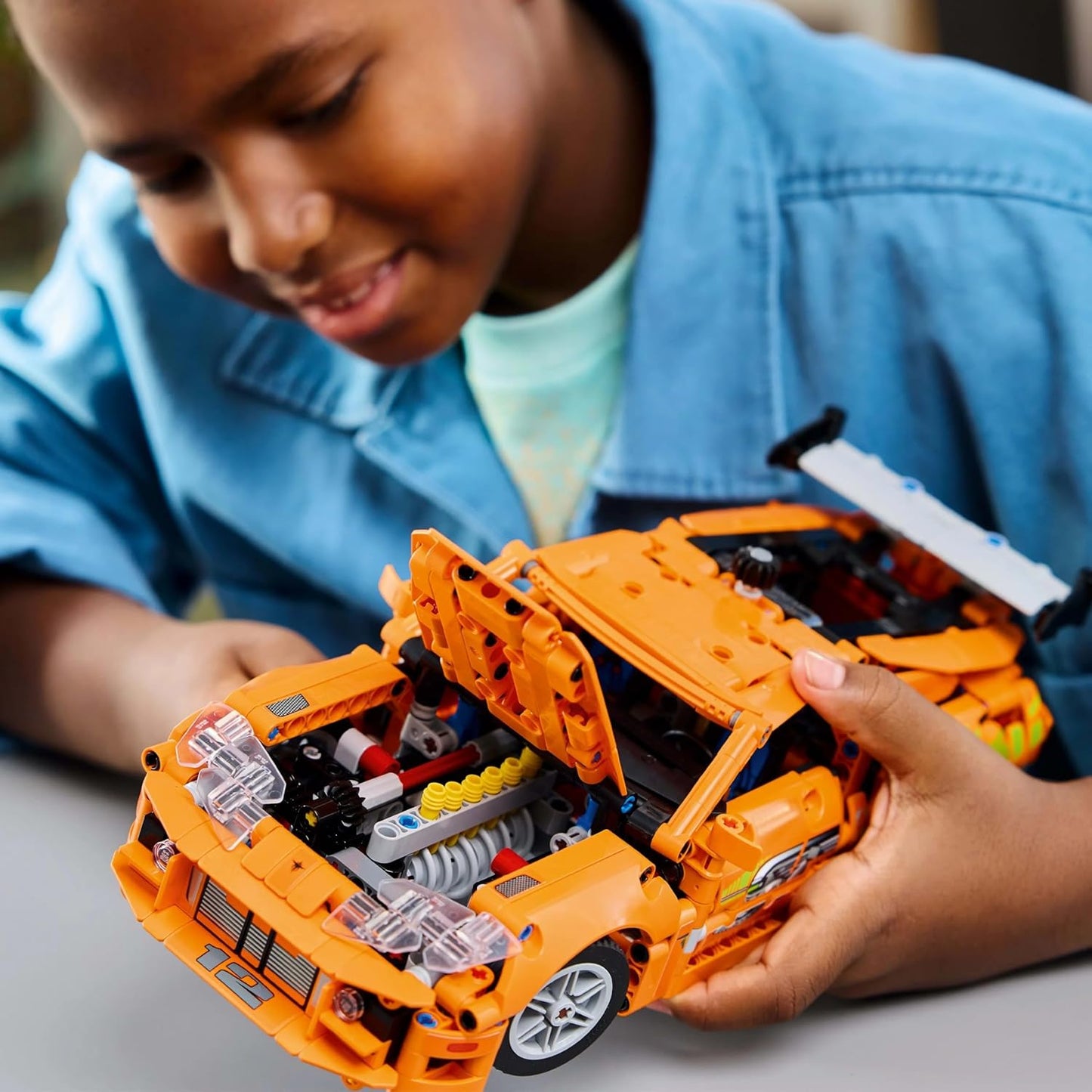 LEGO Technic Fast and Furious Toyota Supra MK4 Toy Car Model Kit 42204 Building Blocks Toys for 9+ Gift for Boys and Girls