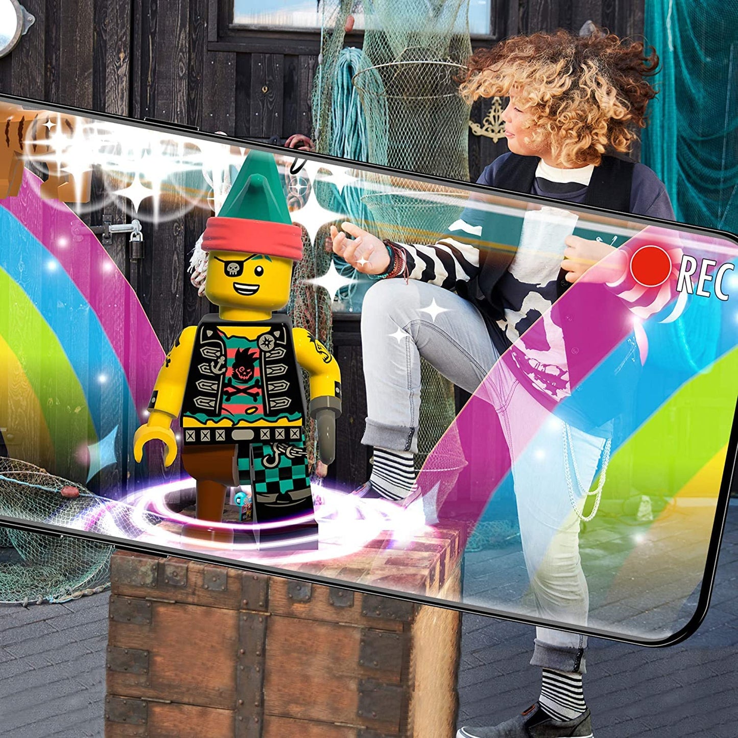 LEGO VIDIYO Punk Pirate Beatbox 43103 Building Kit with Minifigure; Creative Kids Will Love Producing Music Videos Full of Songs,Dance Moves &Special Effects,New 2021 (73 Pcs)